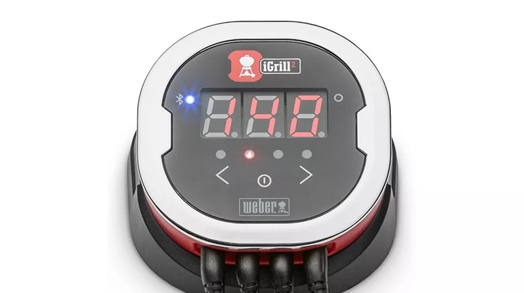 Weber Grills IGrill 2 Wireless Bluetooth Grill Thermometer With 2 Pro-Meat  Probes - 7203